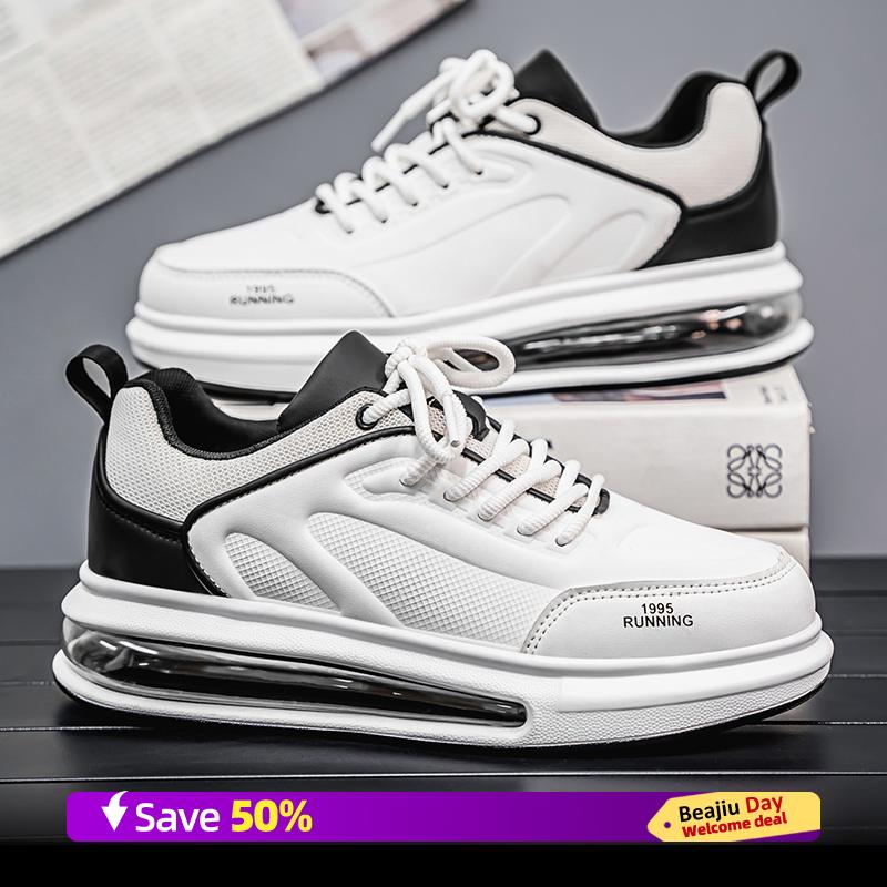 

Air Cushion Men Sports Running Shoes Casual Breathable Lightweight Women s Comfortable Athletic Nonskid Walking Sneakers 46