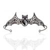 Dark Halloween Bat Hairband Metal Halloween Tiara Temperament Rhinestone Crowns  Party