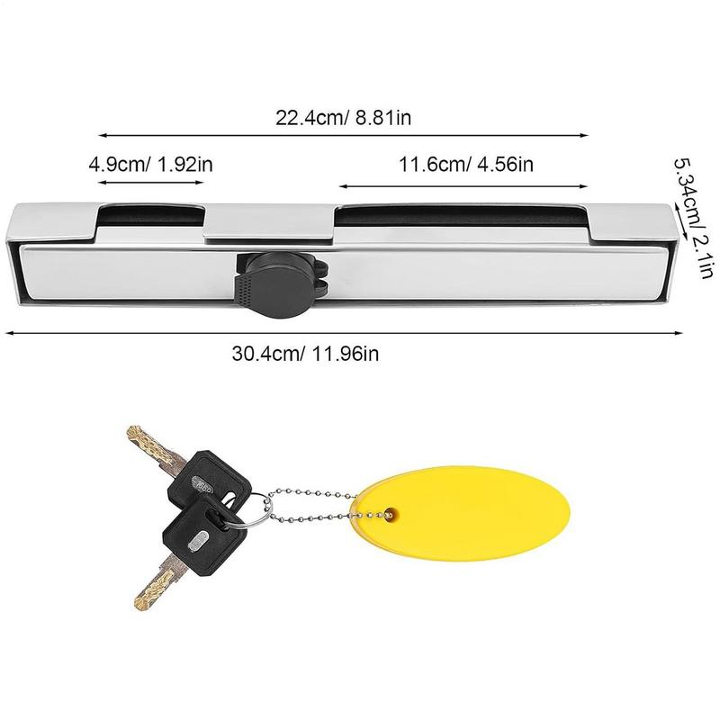 Outboard Motor Lock Stainless Steel Motor Lock for Boat Adjustable Marine Engines Locking Outdoor Safety Accessories for Boat