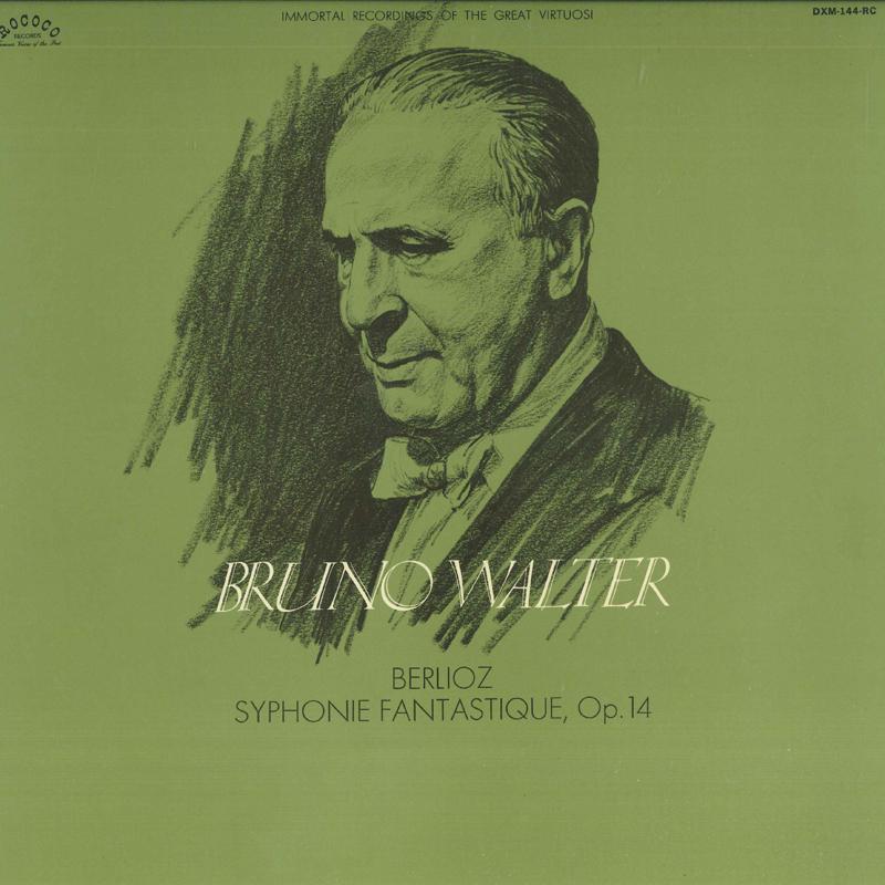 

LP Record BRUNO WALTER, ORCHESTRE DE LA SOCIE - Berlioz: Symphonie Fantastique DXM144RC ROCOCO 1972 Japan Obi Classical Used