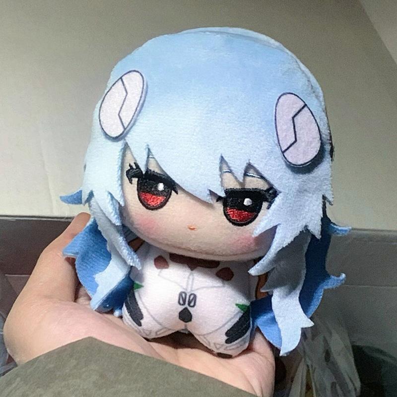 Cute Anime Girl Plush Keychain 10cm Backpack Pendant Stuffed Doll Gift