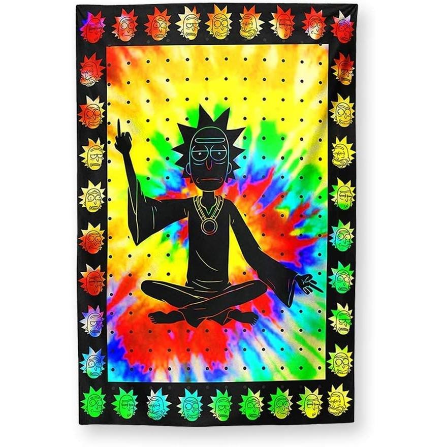 Rick and Morty Wall Tapestry 53 75x100