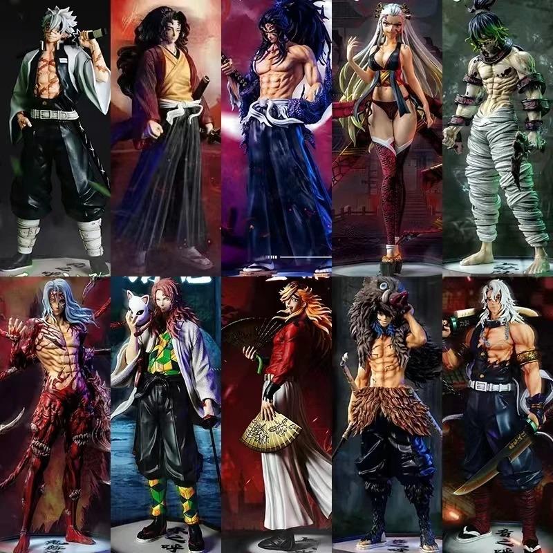 Anime Figuren Giyuutarou Daki Kokushibo Tsugikuni Yoriichi Douma Inosuke Kimetsu No Yaiba Actionfiguren Modell Spielzeug