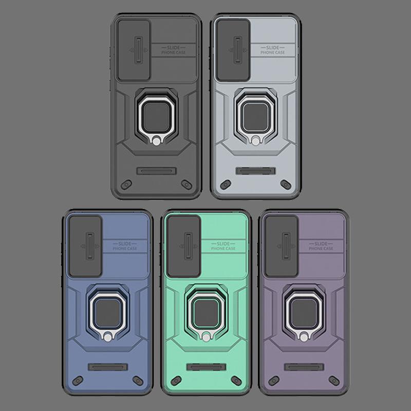 Für Samsung Galaxy A55 Hülle Für Samsung A15 A25 A35 A55 5G Hülle Linsen Schiebefenster Schutz Armor Stoßfest Halter Bumper