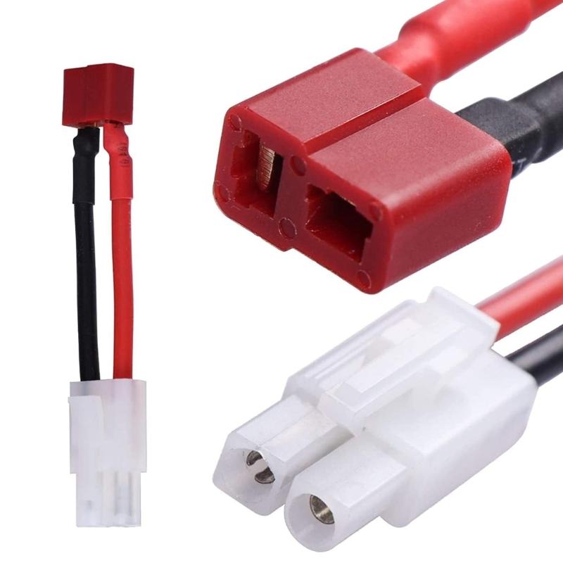 14AWG Silicone Battery Charging Cable for Tamiya T Plug Connector Fast Charging Power Supply for Vehicle Accessories