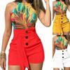 Stylish Women's High Waisted Button Shorts For Summer Casual Loungewear Comfort