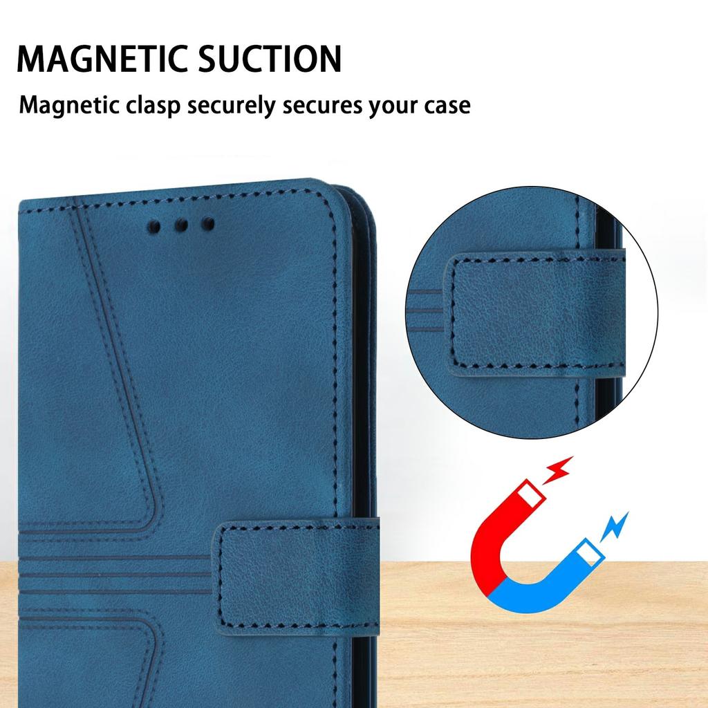 For Samsung Galaxy A26 5G/A16 5G/A16 4G Case Triangle Imprinted Anti-Scratch Phone Wallet Cover