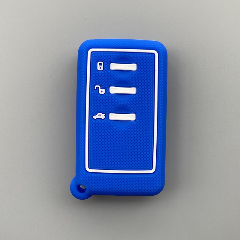 Silicone Car Key Cover Case hold shell for Subaru Forester Impreza Legacy XV Smart 3Buttons Key