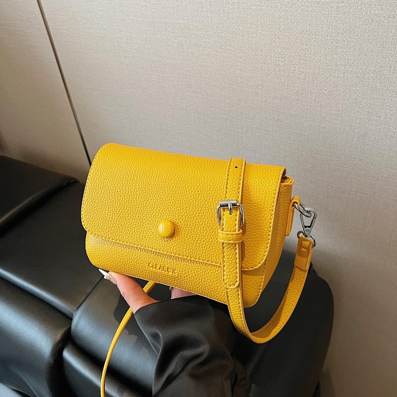 Summer Small Bag Women's New Versatile Simple Shoulder Messenger Bag Casual Small Square Bag