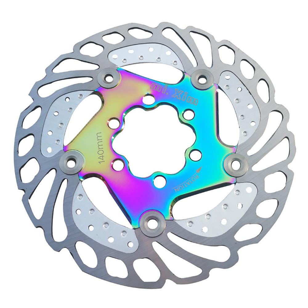 Mountain Bike Cooling Floating Disc Brake Rotor & Pads 140-203mm