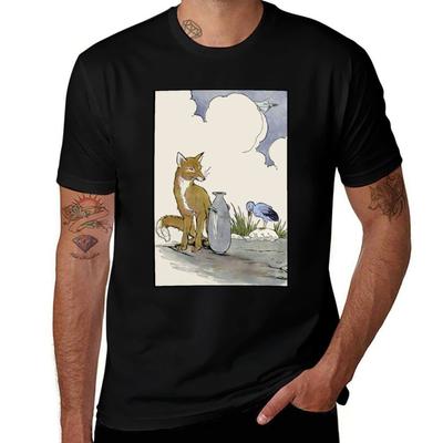 Fox, Falco, and The Jar of Truth T-Shirt Cotton T Shirt Pack Man Tshirt T-Shirt