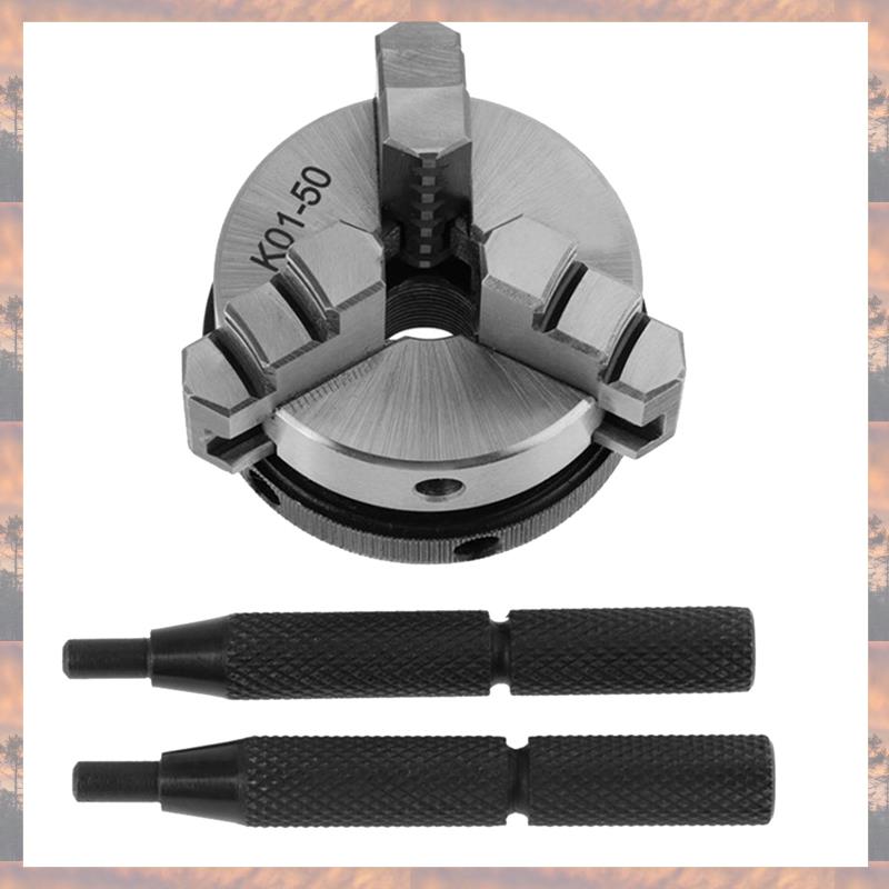 

2025 Trend Lathe Chuck K01 50 Self-Centering Mini Lathe Chuck 3 Jaw Wood Lathe Tool