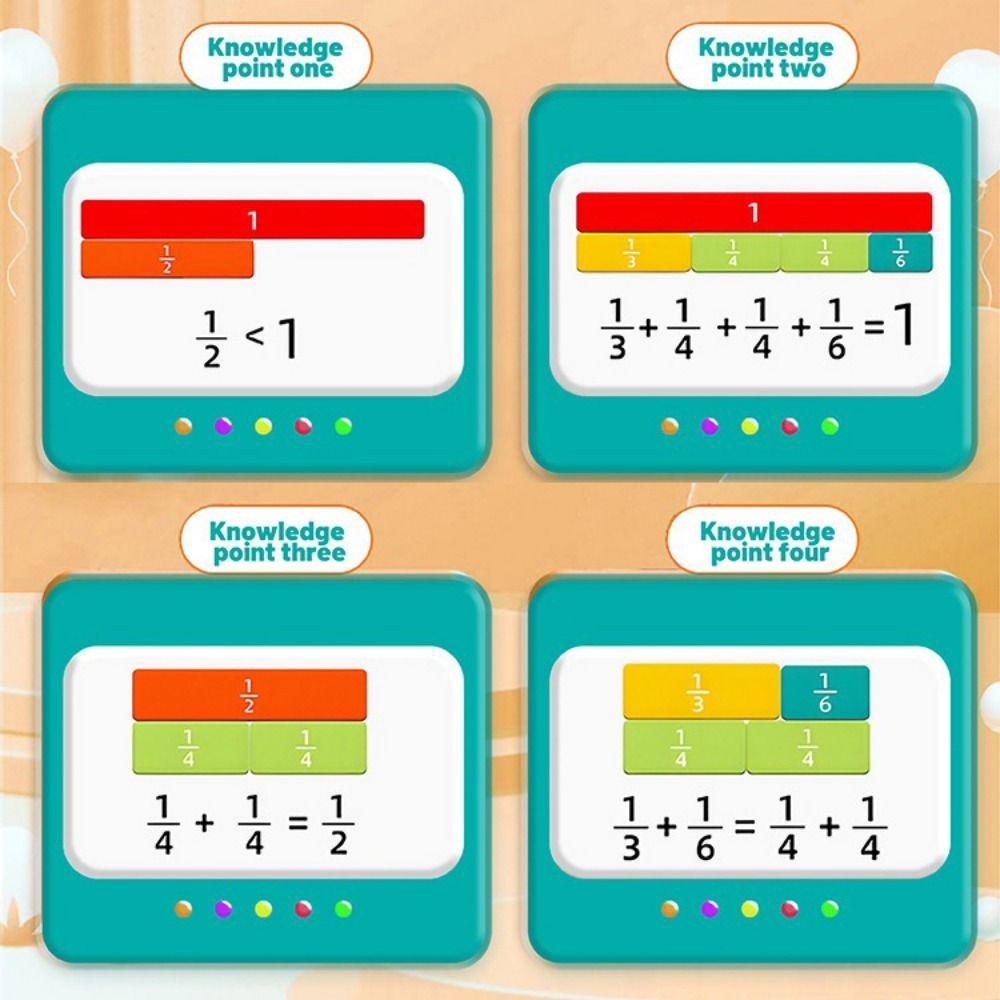 Magnetic Magnetic Fraction Playbook Fraction Demonstration Tool For Elementary Education