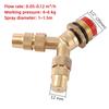 1/4" 1/2" Brass Garden Sprayer Nozzle 1/2/3/4 Hole Orchard Agriculture Irrigation Pesticide Spraying Sprinkler Head with Filter