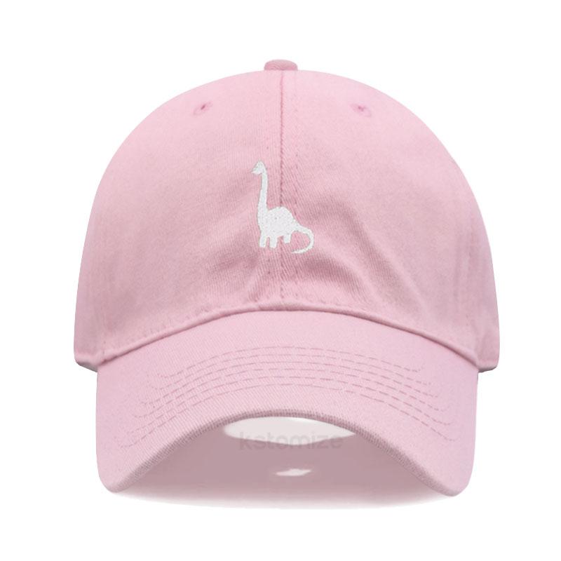 Unisex Soft Cotton Dad Hat Dinosaur Embroidery Baseball Cap For Women Men Adjustable Unisex Casual Sports Caps