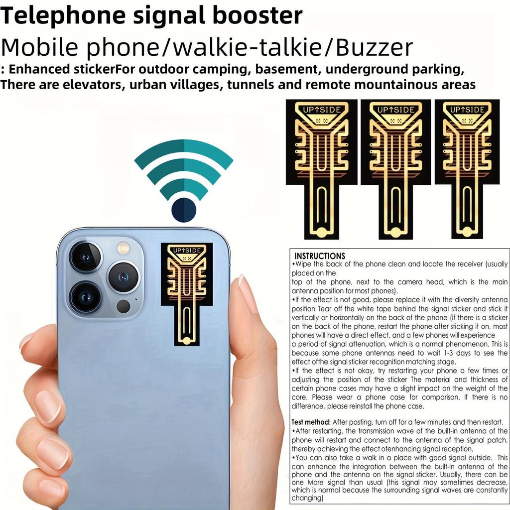 5G Signal Boosting Sticker Enhancer