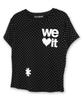 Damiswi We Love It Graphic Dot T-Shirt_Black