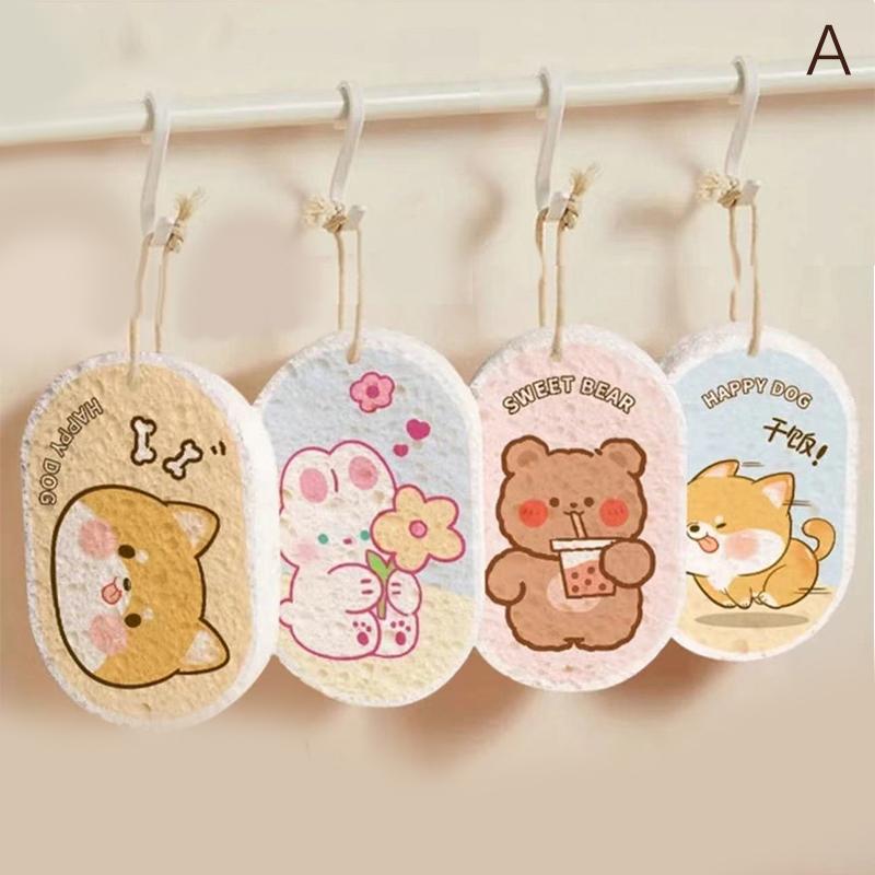 

Кухонная губка для мытья посуды Мягкая Впитывающая Чистящая Тереть Мультяшная Цветная Губка Щетка Бытовая Чистящая Щетка Губка Чудо-губка