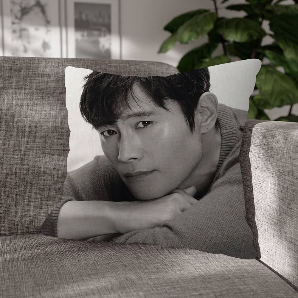 Creative Lee Byung Hun Pink Bow Fashion Decorative Pillowcase Throw Cover Pillow Case Cushion For Living Room Square Home Decor