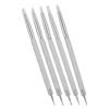 5 stücke Nail art Punktierung Stift Dual Ended Nagel Malerei Stift DIY Carving Stift mit Acryl Griff