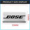 Neues BOSE Buchstabenlogo Auto-Audio-Stereo-Abzeichen Selbstklebender Metallaufkleber Für Autotür Lautsprecher Hochtöner Modifikation