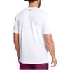 Under Armour Johnson Serisi Desenli Esnek Antrenman Tişörtü Erkek Üst Beyaz 1386891-100