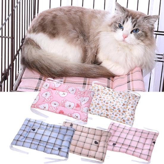 

Коврик для домашних животных с мягким наполнителем из мультфильма для всех сезонов, удобный ремень для сна для домашних животных, дизайн для домашних животных