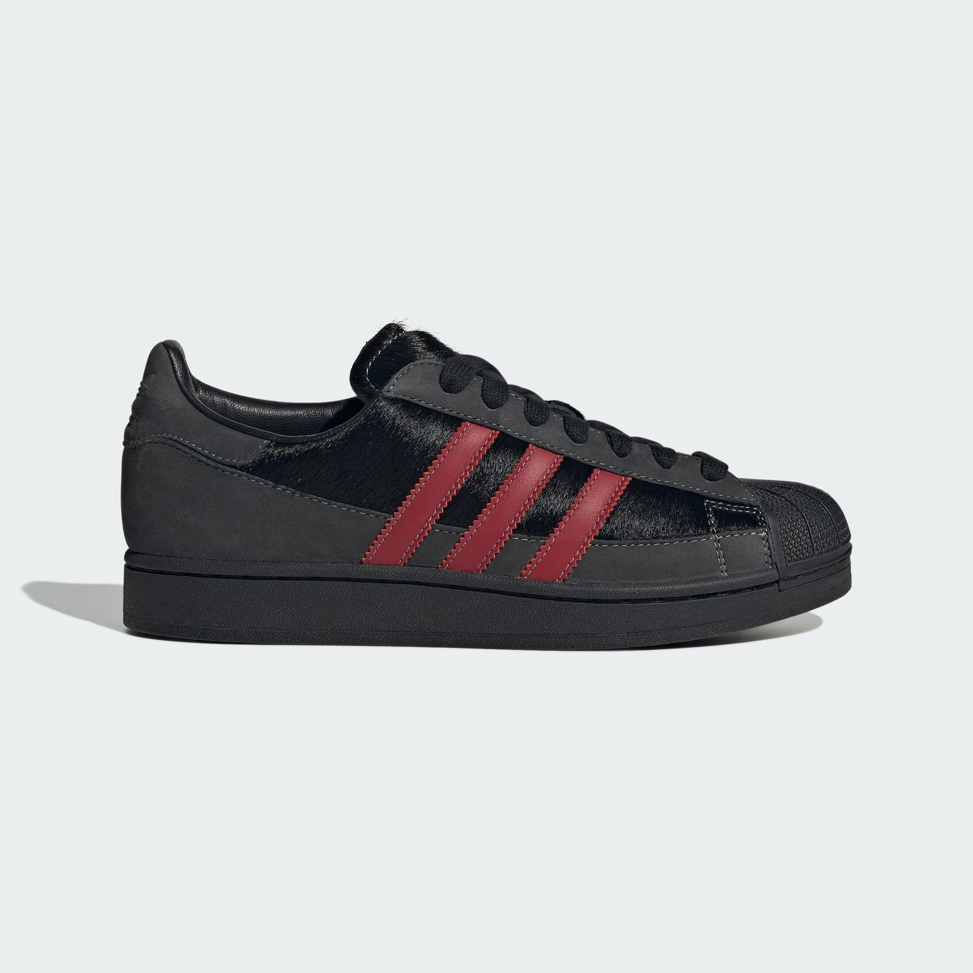 Adidas Originals Superstar 2 Skateboard Shoes Unisex Black 35.5