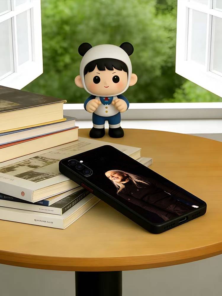 Singer Y-Young Mikos Phone Case For Samsung Galaxy A73,A72,A71,A70,A53,A52,A51,Others Soft Black Cover