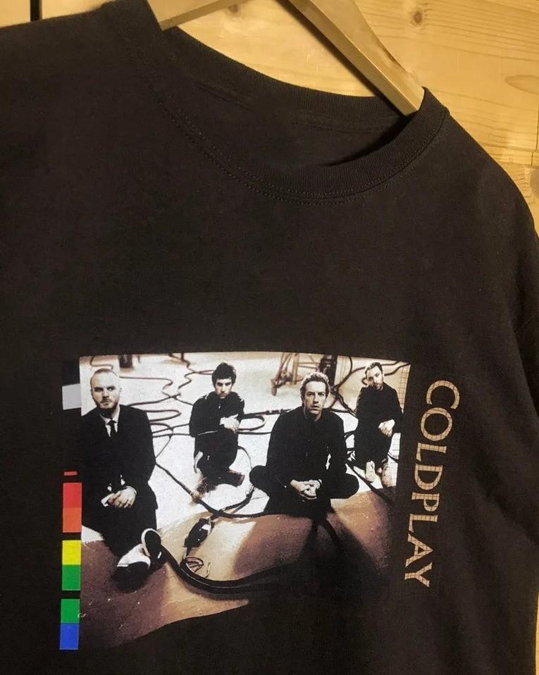 2005 Vintage Coldplay Shirt Unisex Tee All Size Shirt 20D1193