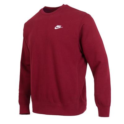 Fashion Casual Crew Neck Knitted Sweatshirt Men Sweatshirt Red BV2667-677