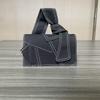 Women'S Vintage Patchwork Mini Handbag Distressed Washed Color Durable Polyester Large Capacity for Travel, Shopping & Casual
