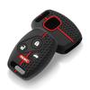 For Honda Civic Fit Accord Crv Jazz Srv Frv Pilot 4 Buttons Silicone Car Remote Key Cover Protector Caps Key Case Shell