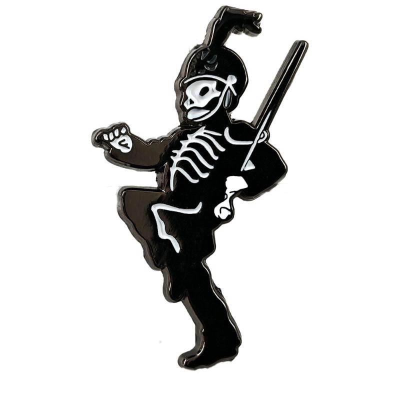 My Chemical Romance Rock Band Logo Brooch Classic Skeleton Military Band Badge Rock Style Metal Pin Music Peripheral Accessories