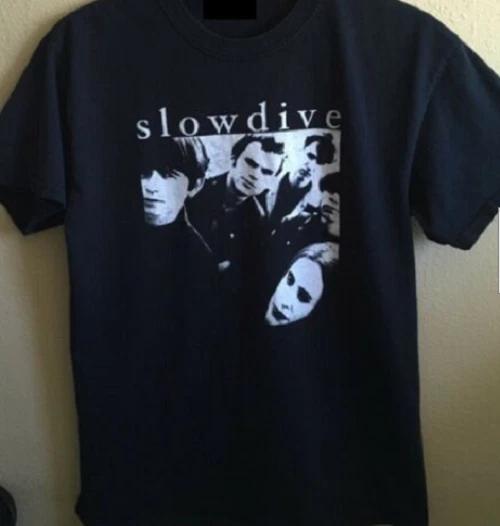 Винтажная винтажная футболка 90-х Slowdive - Souvlaki Подарочная футболка для мужчин женщин Унисекс S