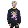 Disney Mens Lilo & Stitch Angel Fa La La Sweatshirt