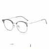 Elegant Flat Eyewear With Antiradiation Lenses For Office And Casual Use