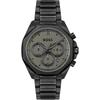 Cloud Grey Dial Black Stainless Steel Men's Quartz Watch 1514016