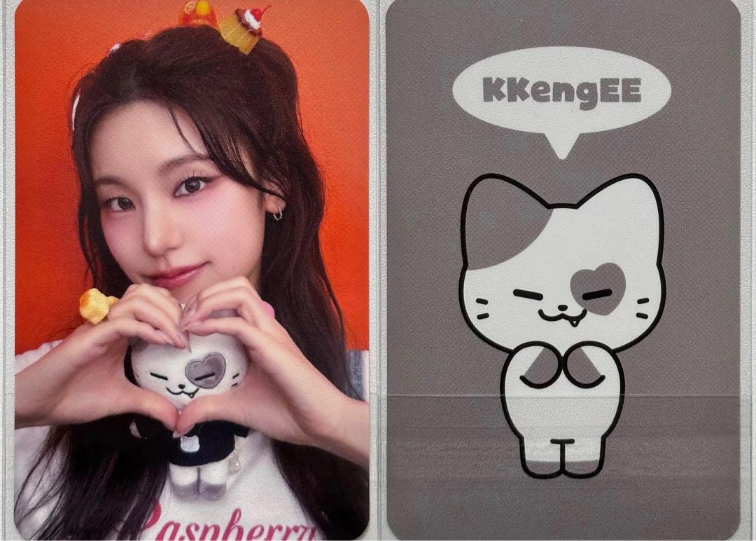 

[Б/У] ITZY Йеджи TWINZY KKengEE фигурка торговая карточка