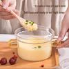 Стеклянная пароварка-яйцо Bessis с крышкой