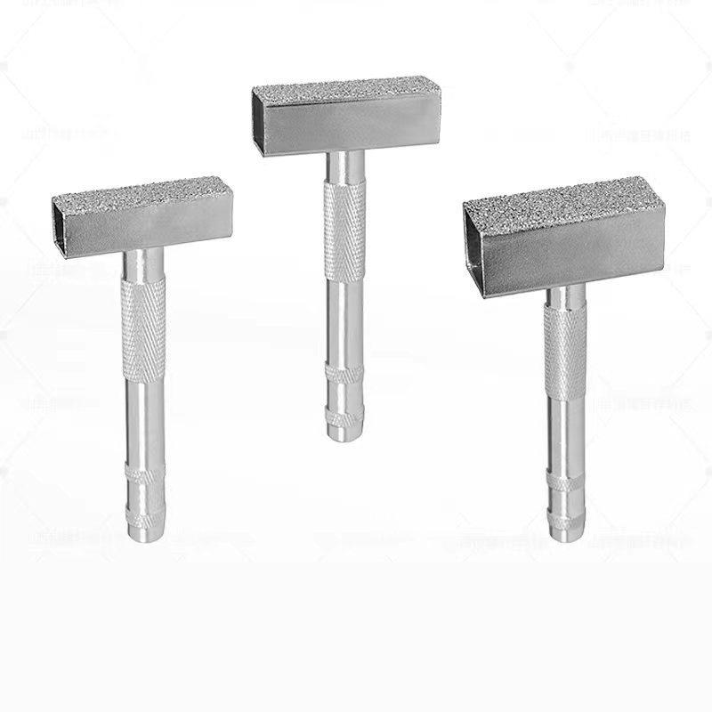 Brazed Handheld Dresser T-Type Diamond Grinding Wheel Dressing Tool