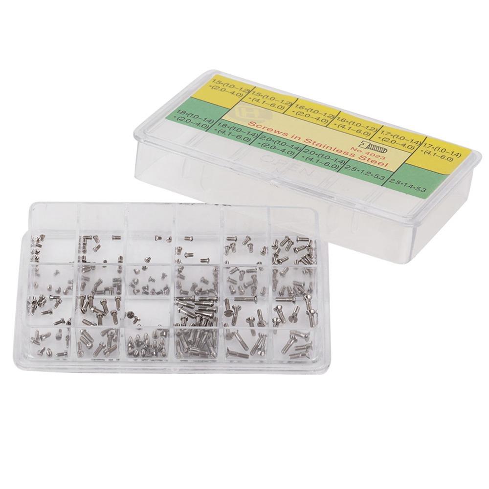 12 Different Sizes Watch Repairing Tools Storage Box Watch Back Screw  Watch Repair Workers