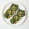 5Pairs Cheese Cookies Mid Tube Socks Cotton Food Pattern Socks Fashion Cartoon Short Socks  Female