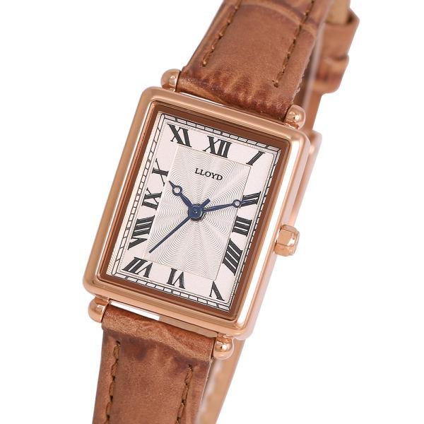 Lloyd Awesome Square Soft Classic Square Leather Watch