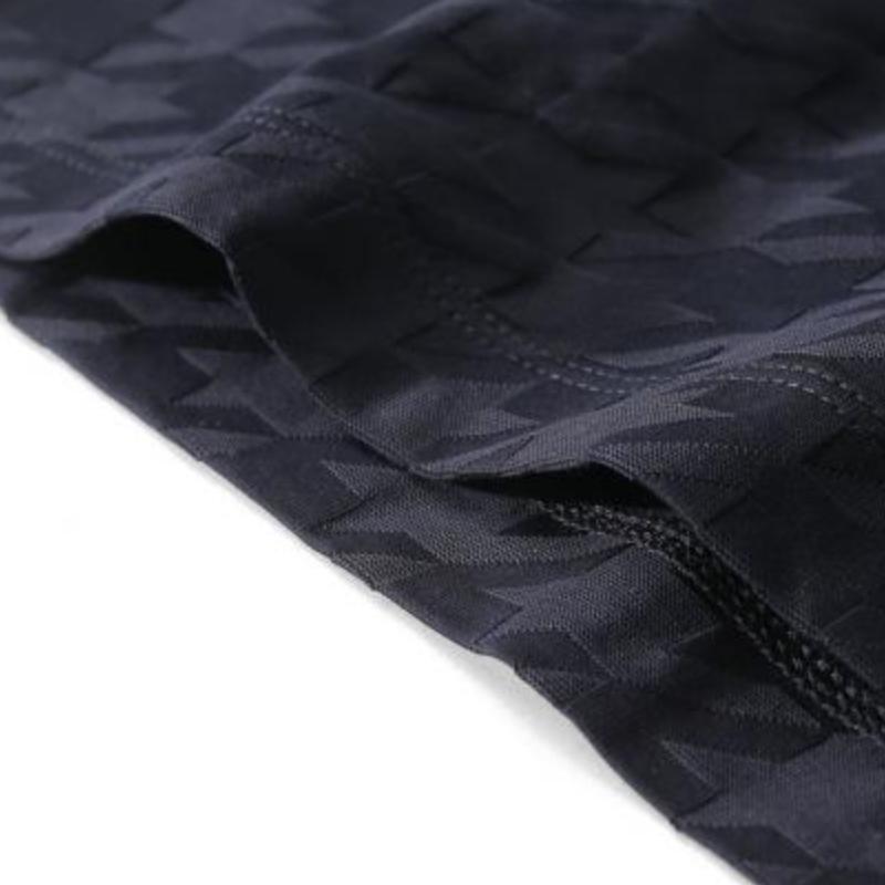 Emporio Armani FW23 Solid Color Embossed Short Sleeve Polo Shirt Men Tops Navy-Blue 3R1F71-1JGYZ-09J4