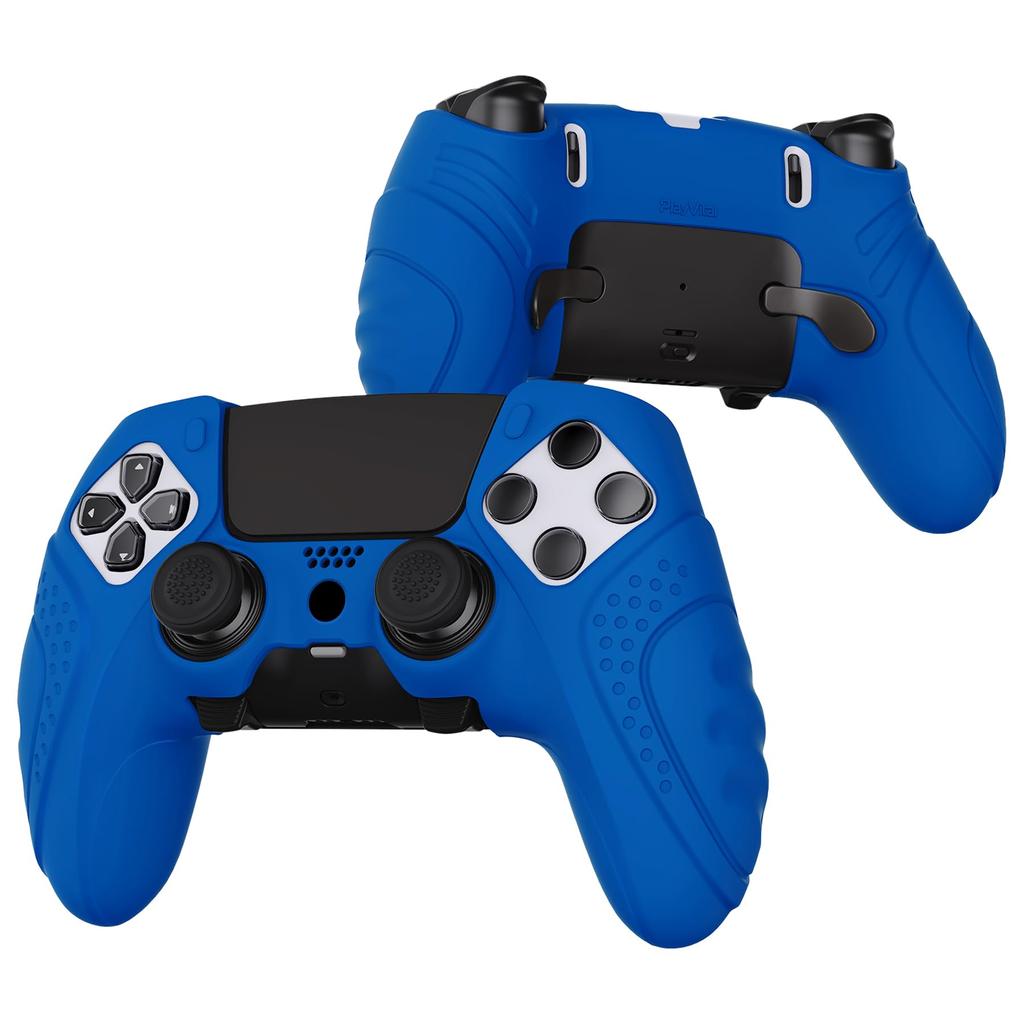 PlayVital PS5 Edge Controller Silicone Cover Soft Rubber Protector Skin for PS5 Edge Wireless Controller with Thumb Grip Caps Edition Non-Slip Case,