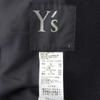 Y's Wool Melton Rib Coat Women's Black 1 YK-C10-109 17AW coat 1 blackUsed