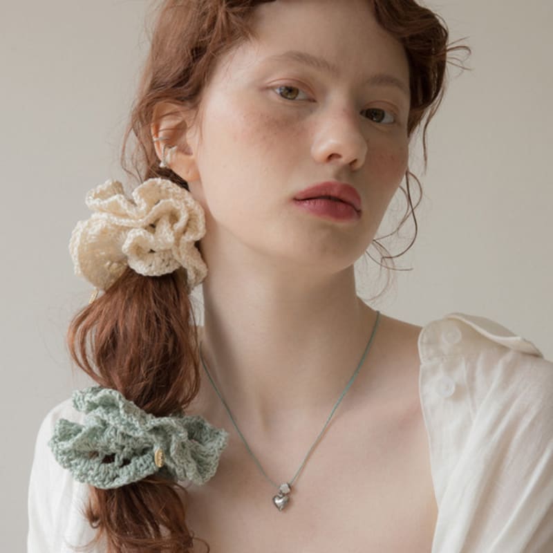 

MERRYMOTIVE Вязаный крючком вручную скраб (4colors) Mint