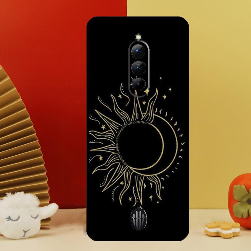 Sonne Mond Hülle Für Nubia Red Magic 10 8 9 Pro Plus 6 7 6S 7S Pro 5G 6R RedMagic 9S 8S Pro Plus Cover