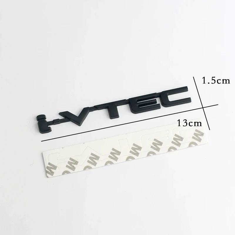 3D Metall Buchstaben I VTEC Logo Heckklappe Kofferraum Emblem Abzeichen Aufkleber für Honda Civic Accord City Jazz CRV Insight Aufkleber